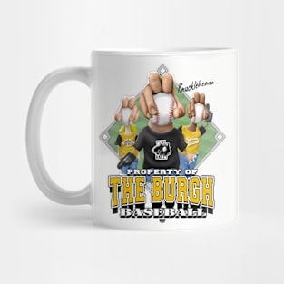 Knucklehead for The Burgh Baseball Mug